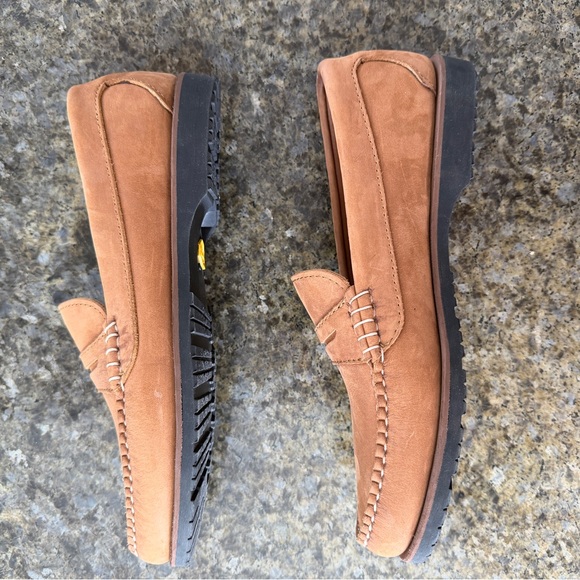 Quoddy Men's Tan Loafers - Picture 8 of 9